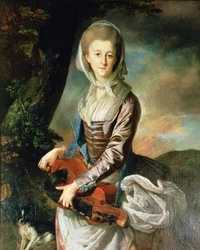 Miss Anne Gore as a Savoyarde, 1774